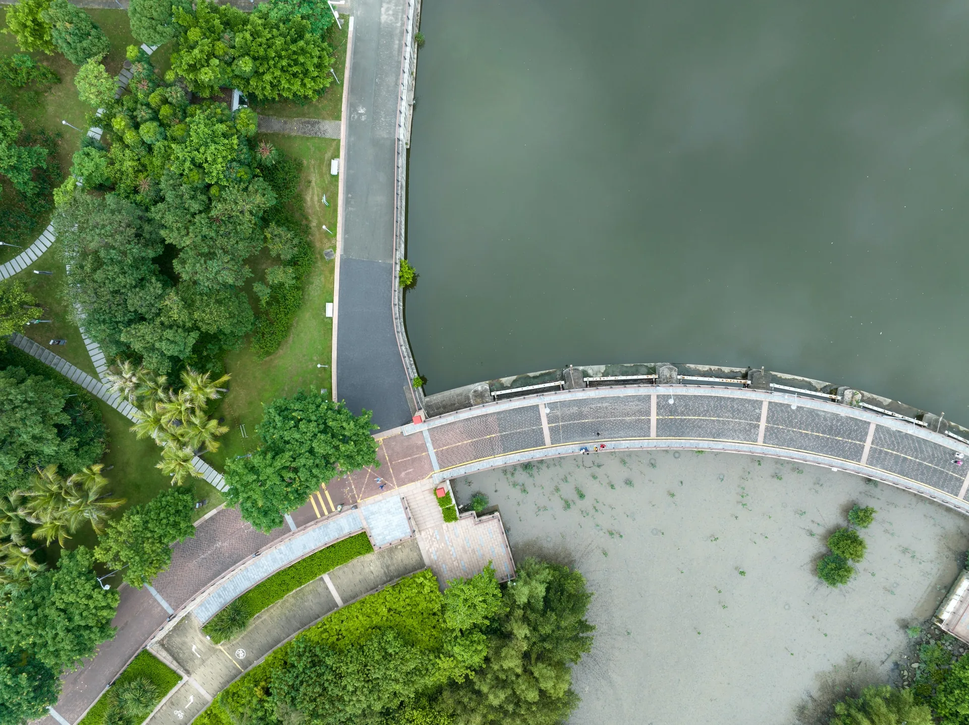 Aerial view of landscape in Shenzhen city,China